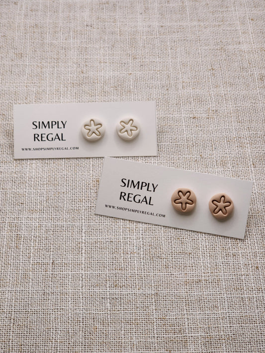 Sand Dollar Studs