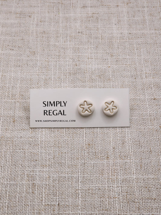 Sand Dollar Studs