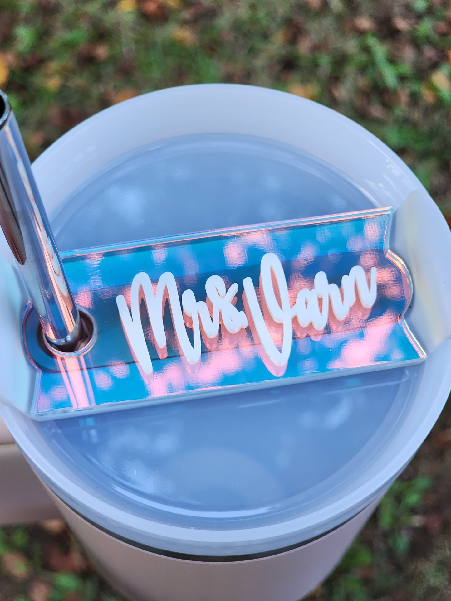 Personalized Tumbler Topper