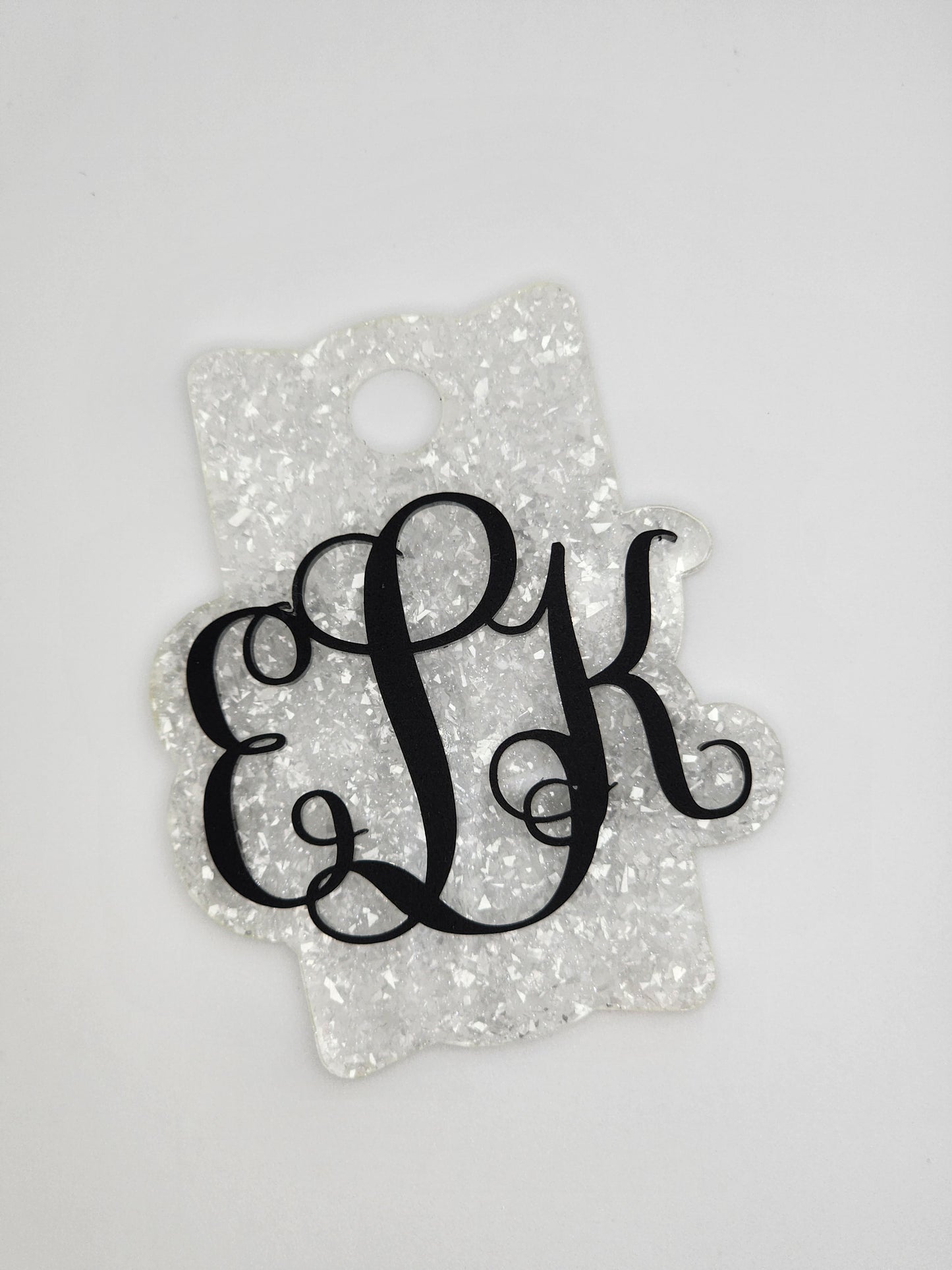 Monogrammed Tumbler Topper