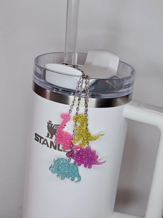 Dinosaur Tumbler Topper Dangle