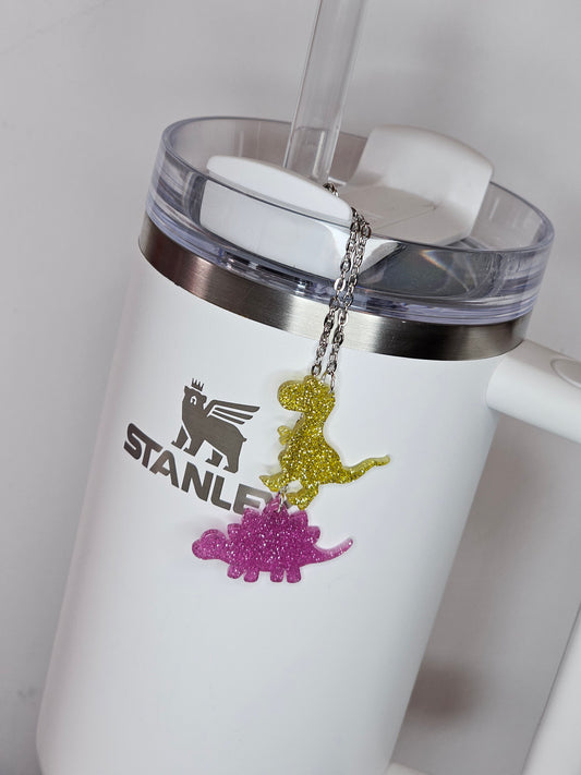 Dinosaur Tumbler Topper Dangle