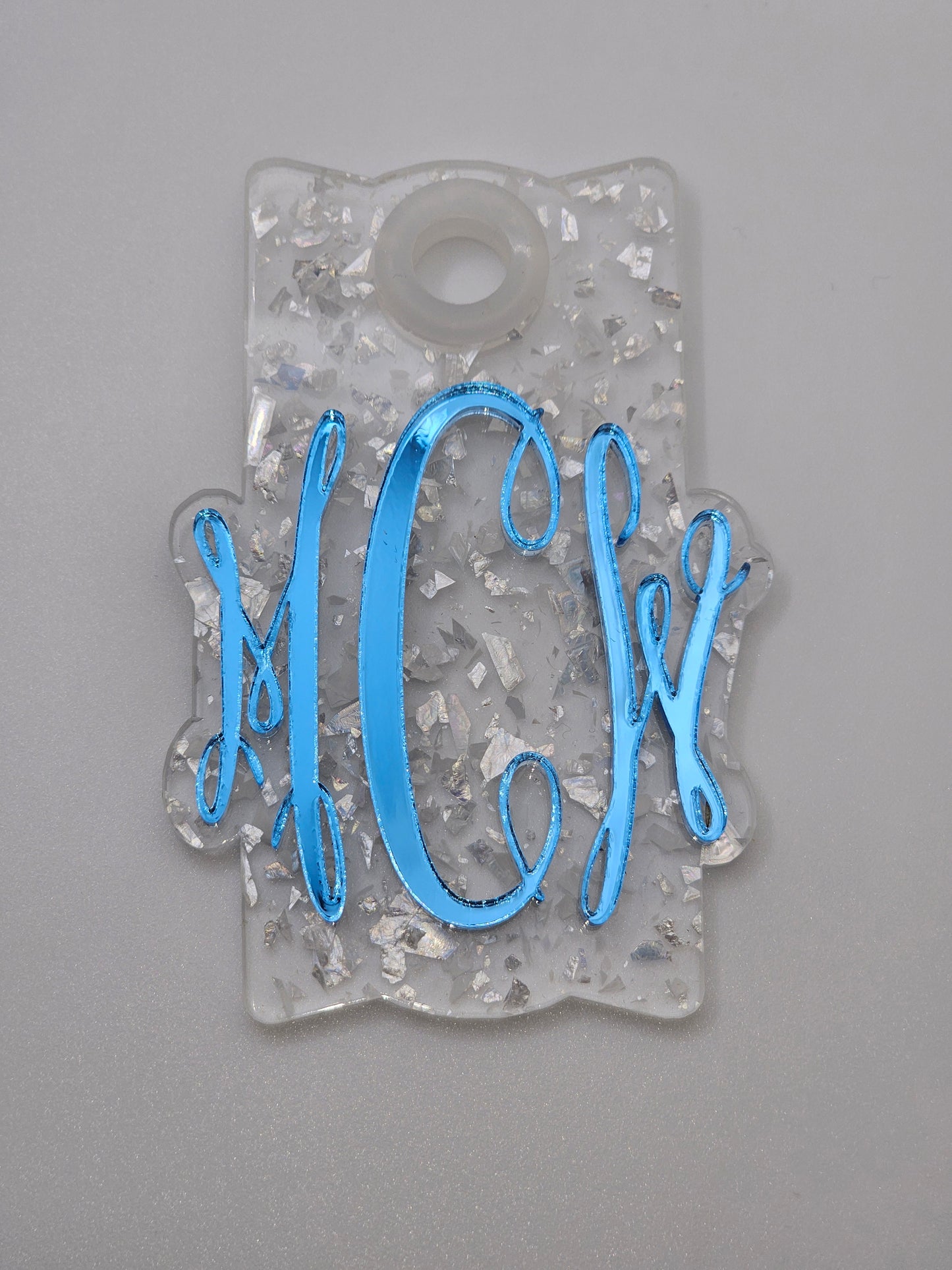 Monogrammed Tumbler Topper