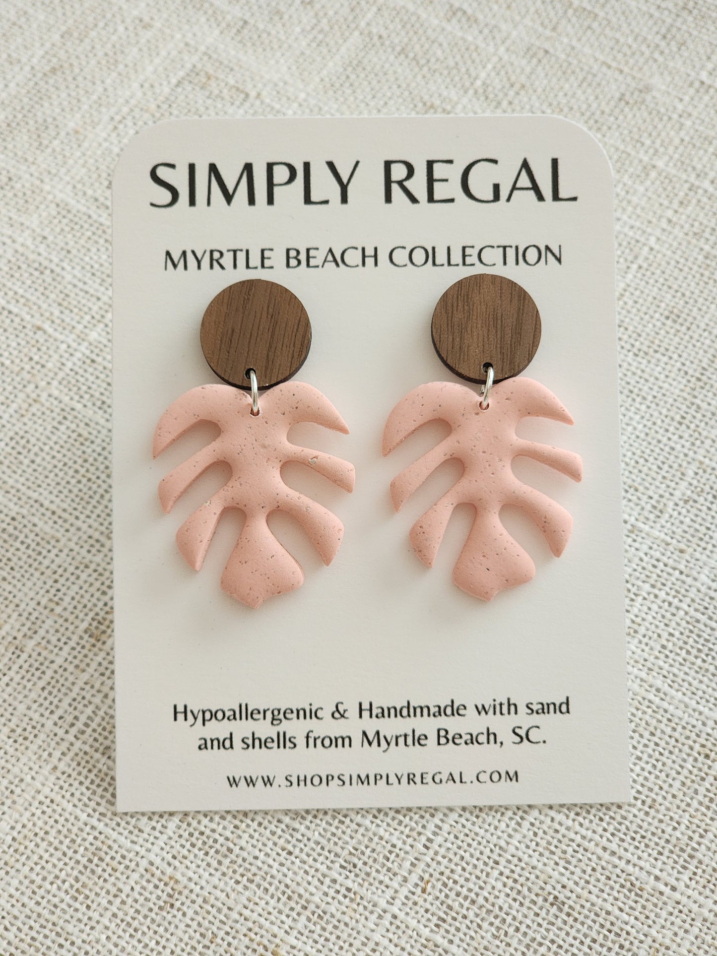 Myrtle Beach, SC-Coral Dangle Collection