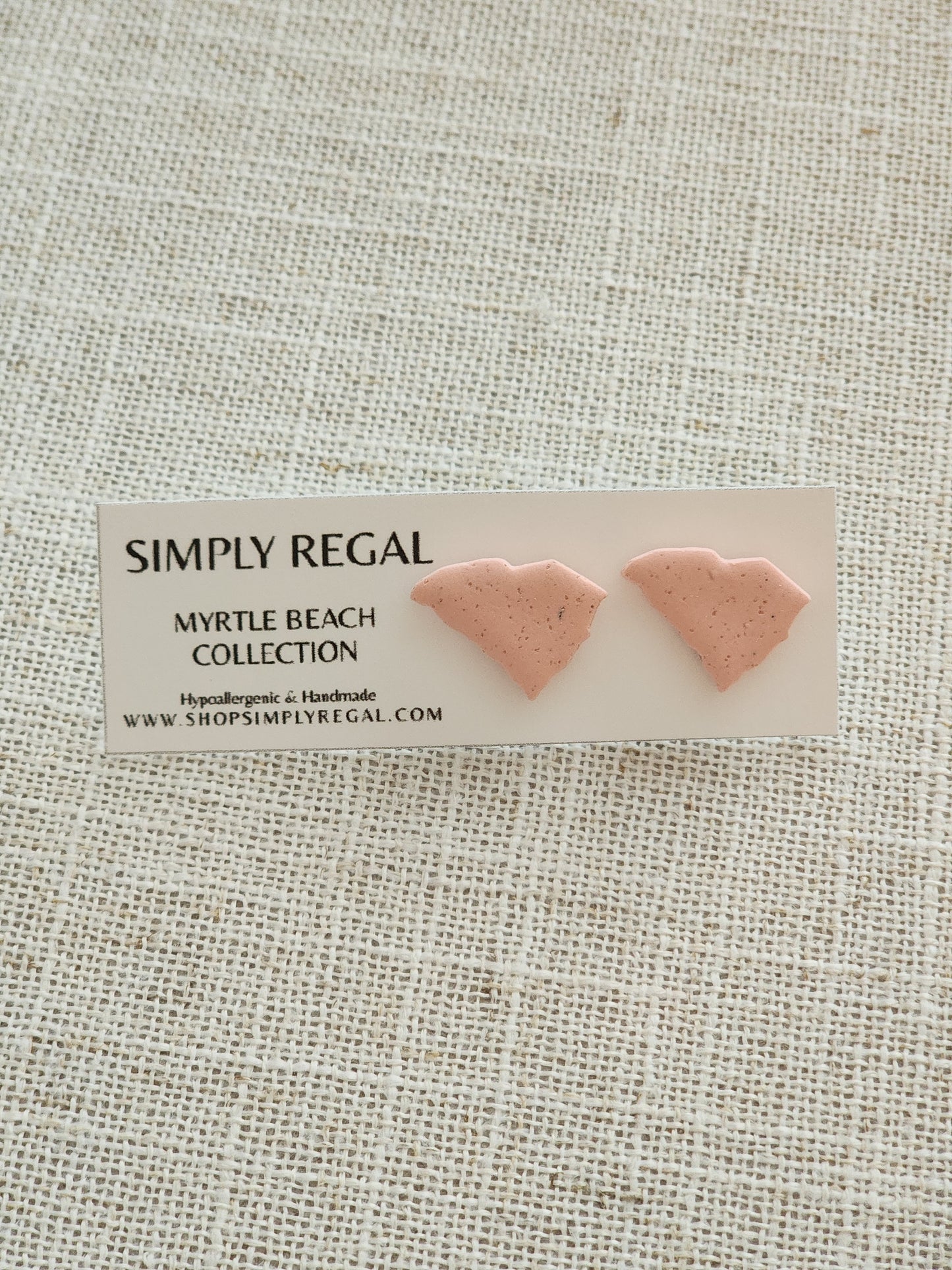 Myrtle Beach, SC-Coral Stud Collection