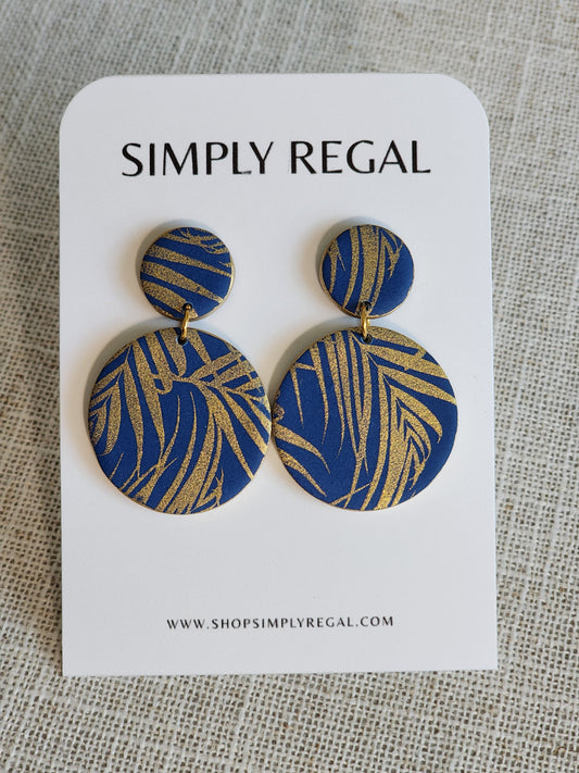 Navy Foliage Collection