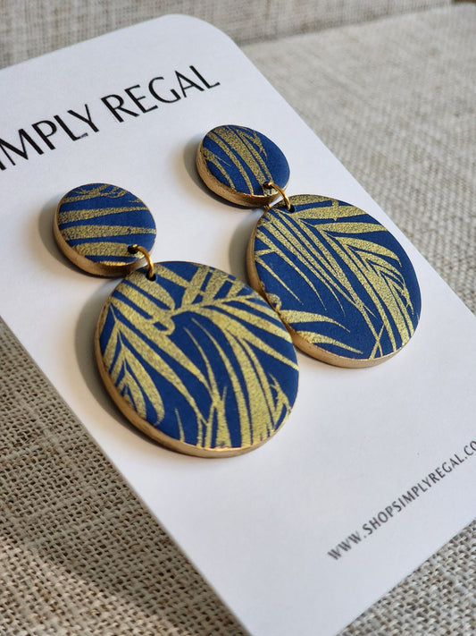 Navy Foliage Collection