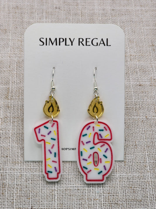 Birthday Candle Dangles